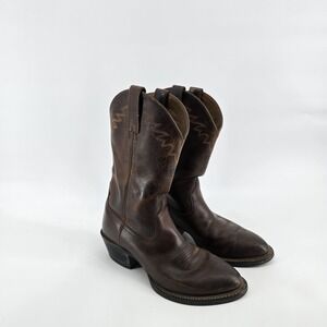 Ariat Men's Heritage Roper Western Boots  Distressed Brown Size 8.5 D